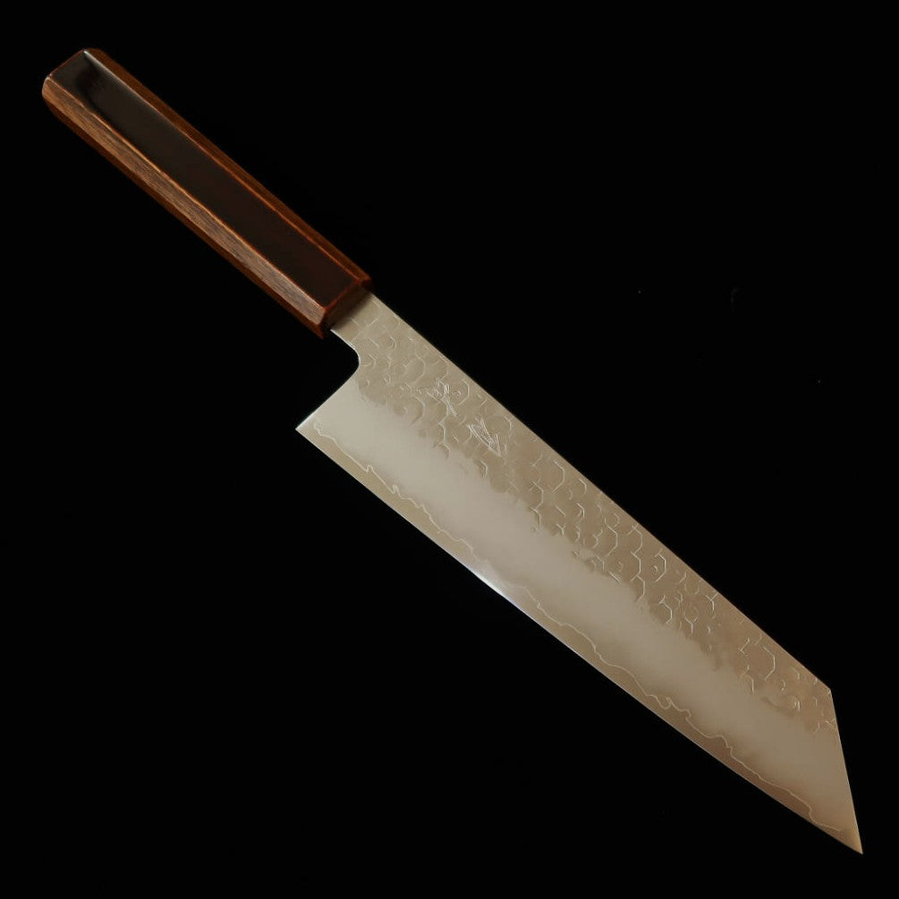 Kiritsuke Gyuto HADO Hado Shiosai SG2 Martillado Mango de Madera Estabilizada (210mm)