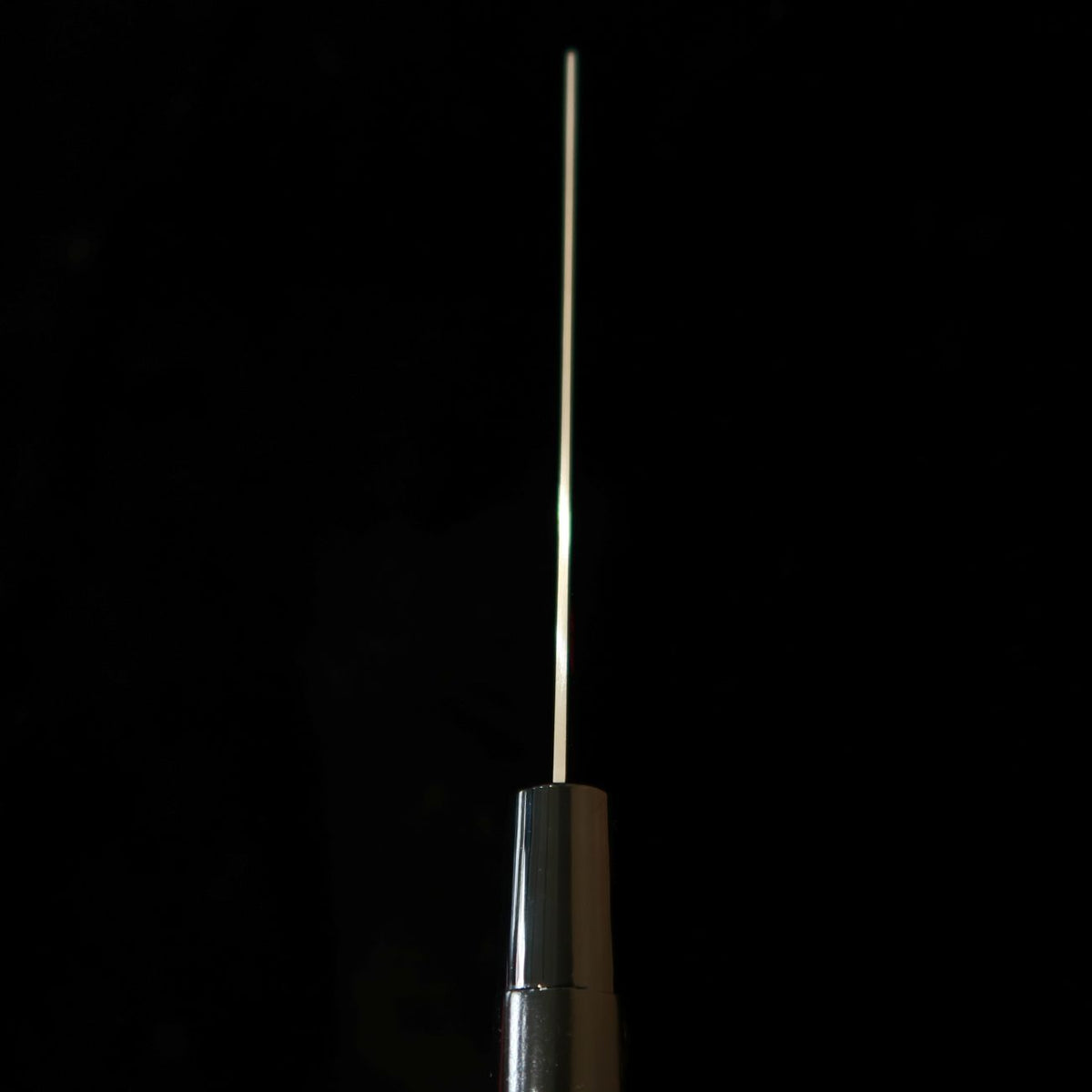 SUMIKAMA Tora, Nakiri, Molybdenum Vanadium Steel - Black Lacquered Magnolia Handle (No.36847)