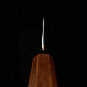 HADO – modèle Shiosai, acier SG2, martelé, manche bois laqué essuyé « kijiro », gyuto kiritsuke (210 mm)