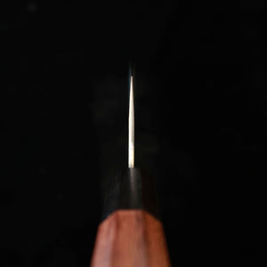 NIGARA Nakiri VG XEOS Hammered Damascus with Ebony Handle (180mm)