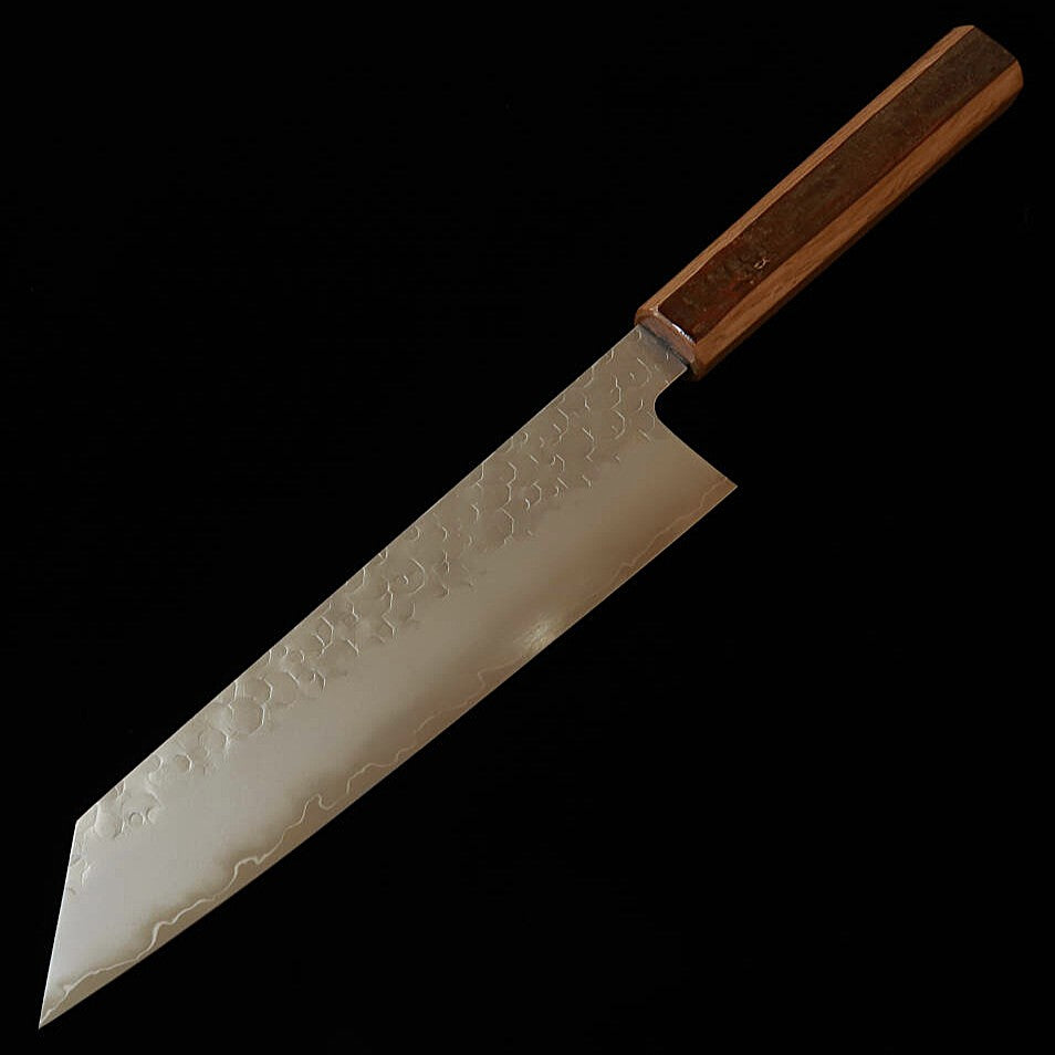 HADO Kiritsuke Gyuto Shiosai SG2 Hammered Stabilized Wood Handle (210mm) 