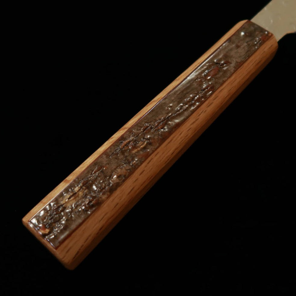 HADO Kiritsuke Gyuto Shiosai SG2 Hammered Stabilized Wood Handle (210mm) 