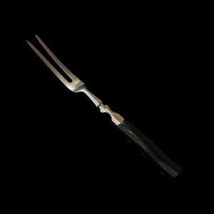 グレステン GLESTAIN カービングフォーク 積層強化木鍔付きハンドル FK123 （300ｍｍ）