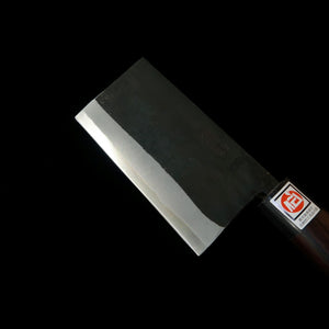 IKENAMI HAMONO Shirogami No. 1 with rosewood handle and deer bone (125mm)