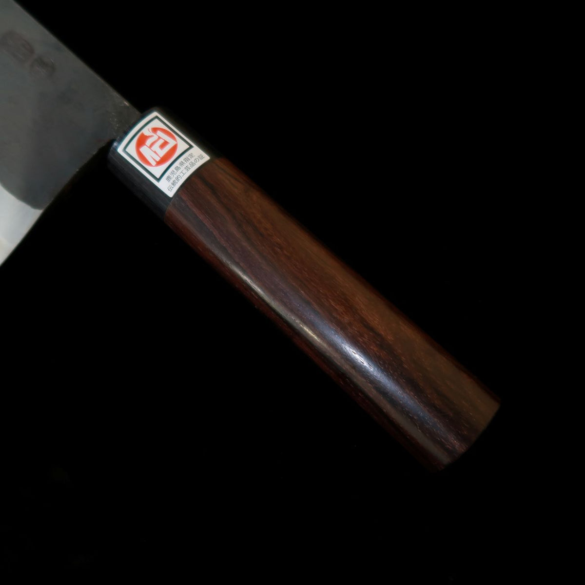 IKENAMI HAMONO Shirogami No. 1 with rosewood handle and deer bone (125mm)