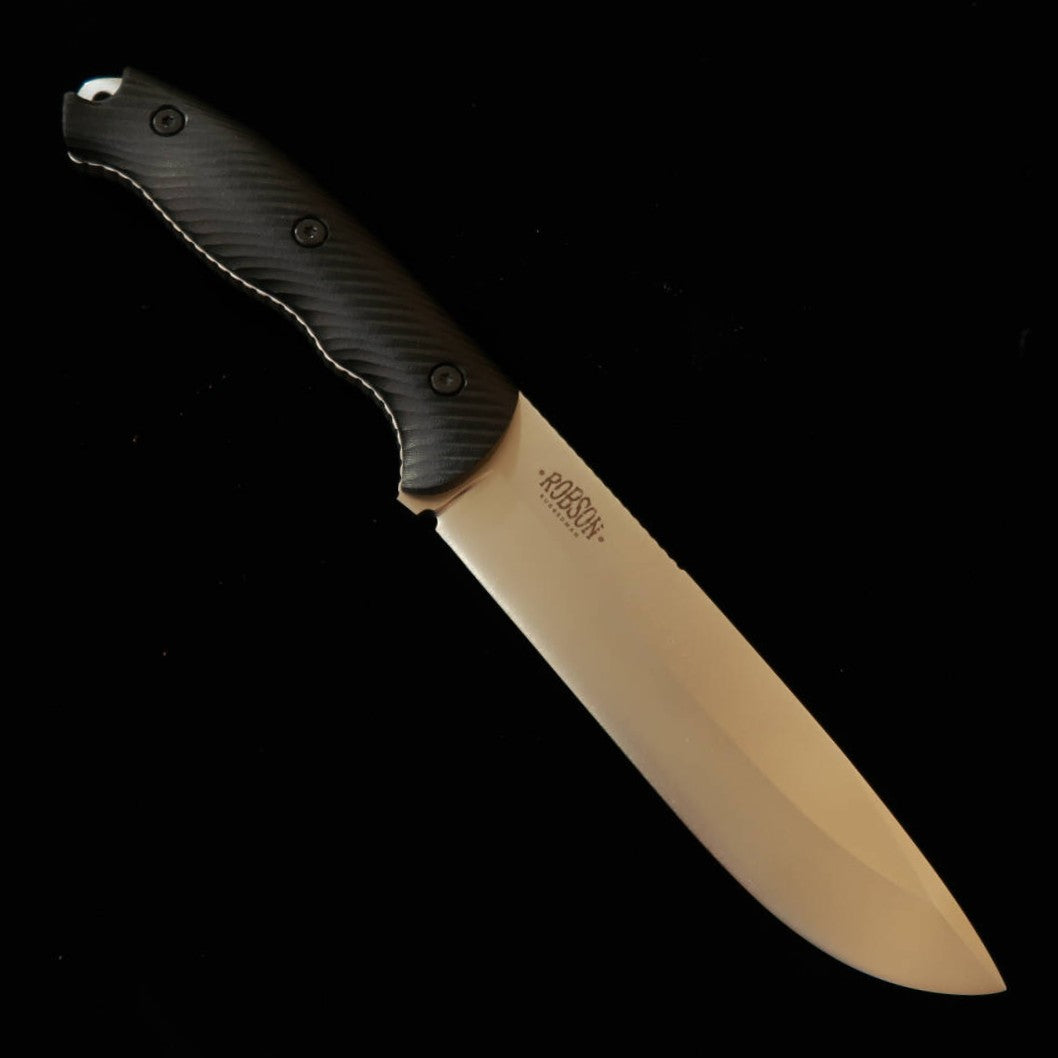 モキMOKI　Berg Robson Ruggedman　MK-2024BM/CO_RGM　VG-10W ブラックリネンマイカルタ （150mm）