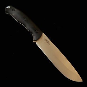 モキMOKI　Berg Robson Ruggedman　MK-2024BM/CO_RGM　VG-10W ブラックリネンマイカルタ （150mm）
