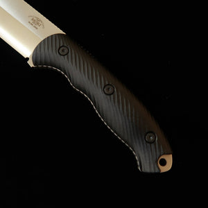 モキMOKI　Berg Robson Ruggedman　MK-2024BM/CO_RGM　VG-10W ブラックリネンマイカルタ （150mm）