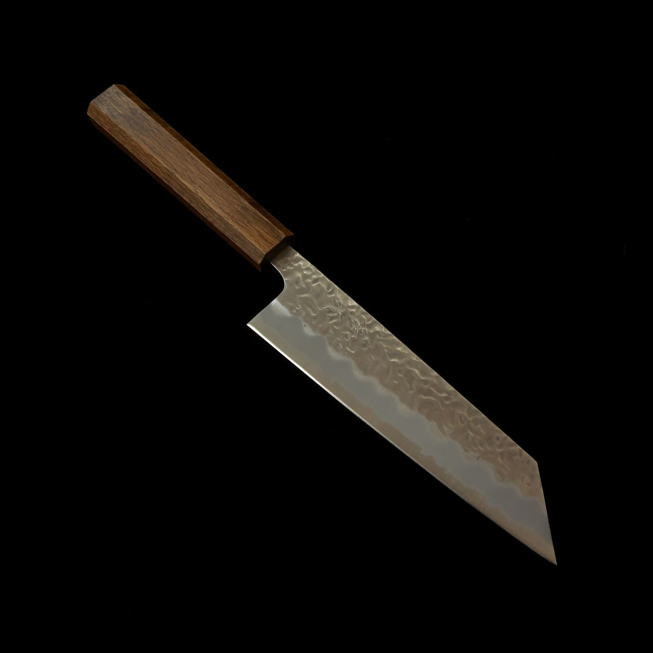 刃道　HADO ダマスカス　銀三鋼　文化　170mm Santoku-Silver-Steel-3-