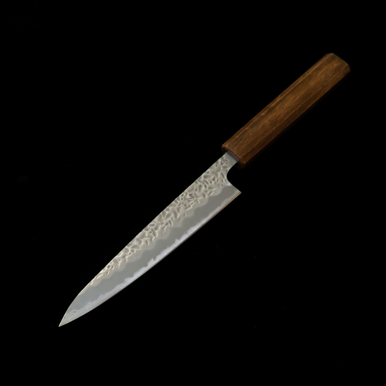 HADO OUL, Petty, Shirogami #1, Tsuchime, Stainless Clad with Black Oak Handle (135mm)