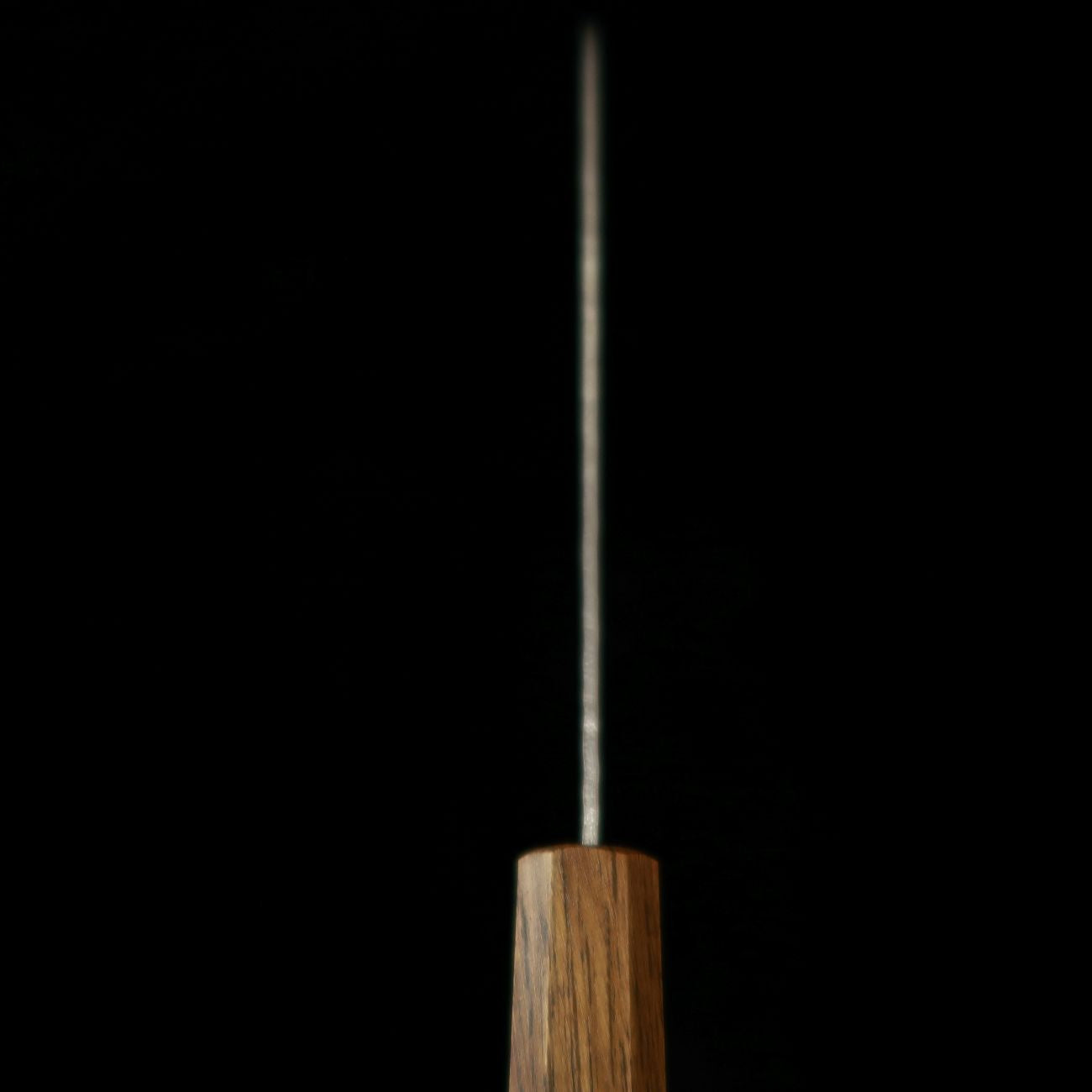 HADO OUL, Petty, Shirogami #1, Tsuchime, Stainless Clad with Black Oak Handle (135mm)