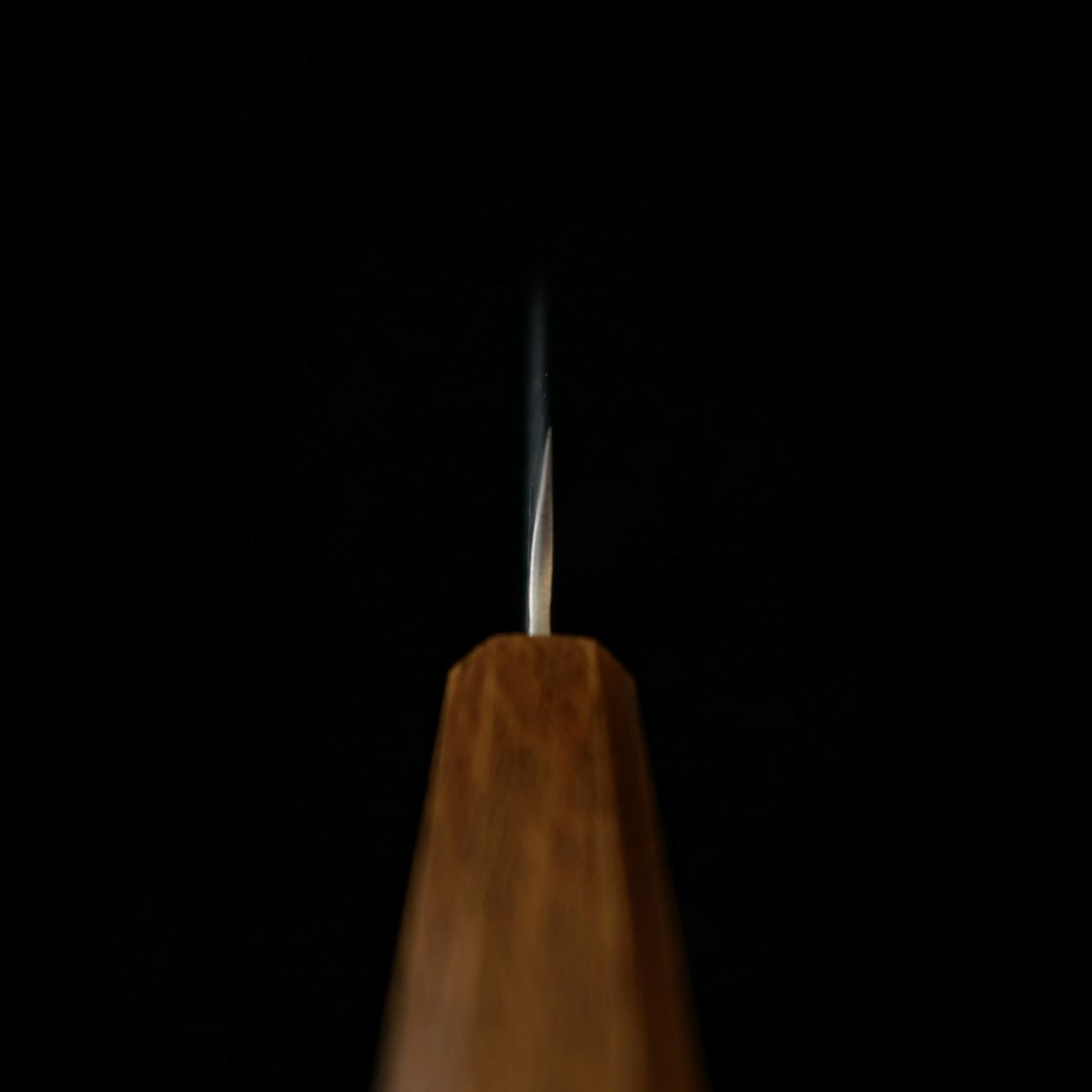 HADO OUL, Petty, Shirogami #1, Tsuchime, Stainless Clad with Black Oak Handle (135mm)
