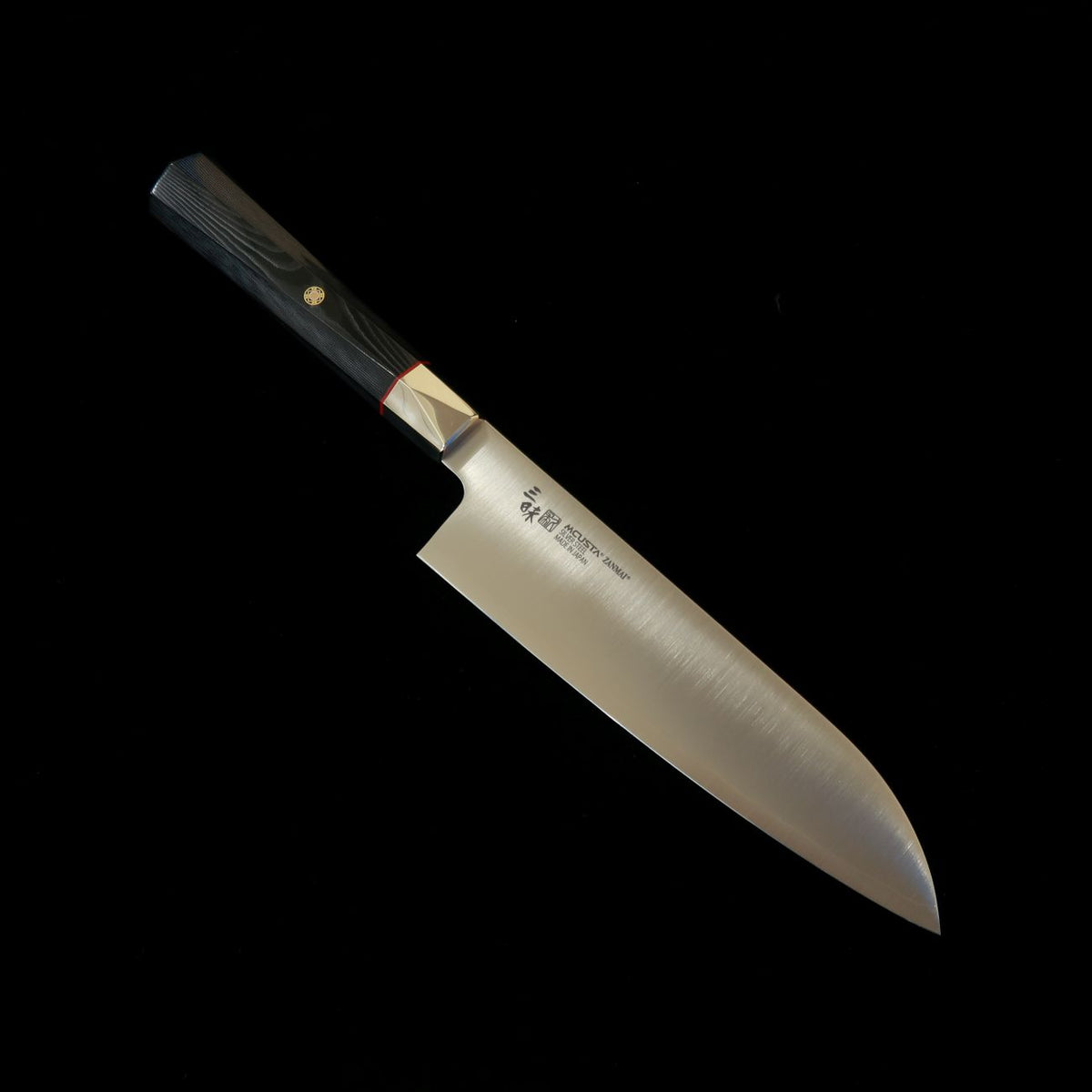[Novo padrão] MCUSTA ZANMAI Zanmai Supreme 3 Twisted – Santoku (180 mm)