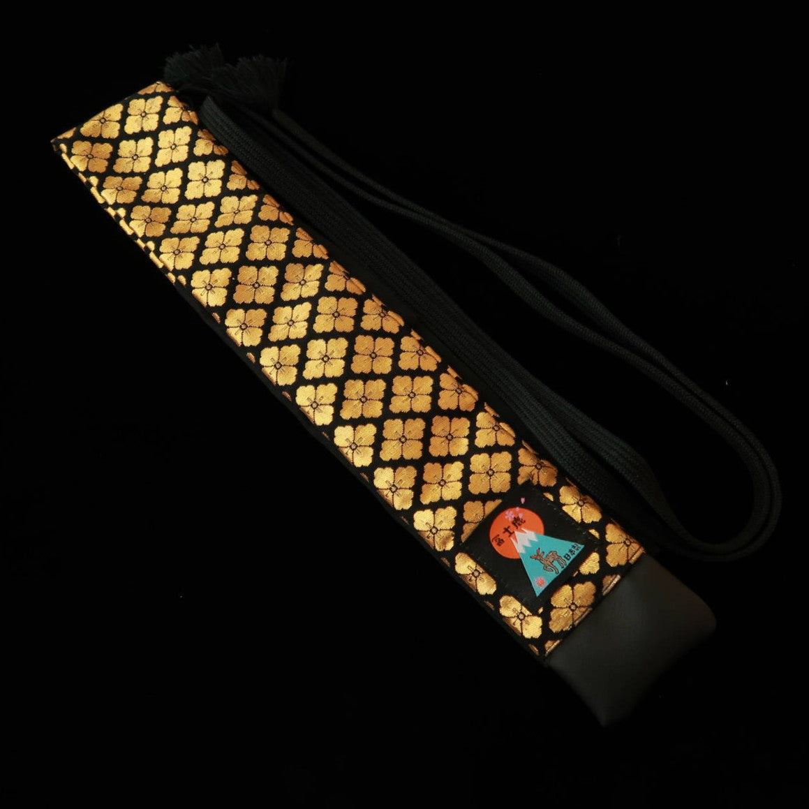 Knife roll, kimono pattern (78×7.5cm)