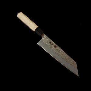 MIURA Bunka, Shirogami no 1, Matte Finish with Buffalo Horn Ferrule Maple Octagonal Handle (170mm)