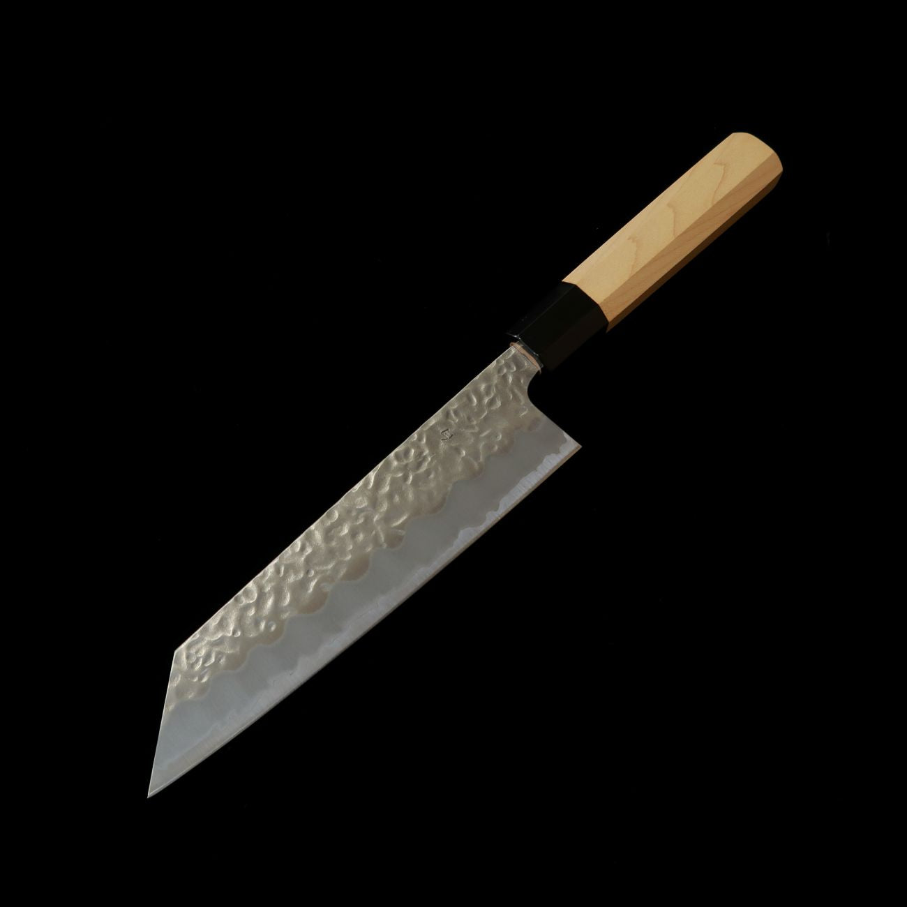 Miura Bunka Shirogami No.1 Finition mate Manche octogonal en érable et corne de buffle (170 mm)