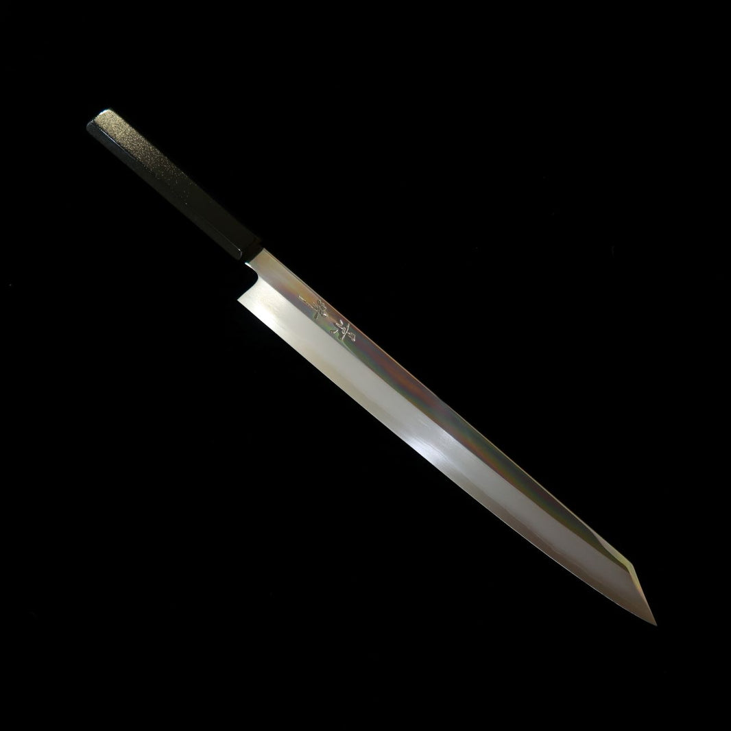 KAGEKIYO VG10 miroir, manche Hirame, Yanagiba kiritsuke 300 mm