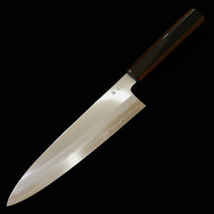KAGEKIYO Kagekiyo Gyuto Gin-san cabo kuro-ro (preto laqueado) (210 mm)