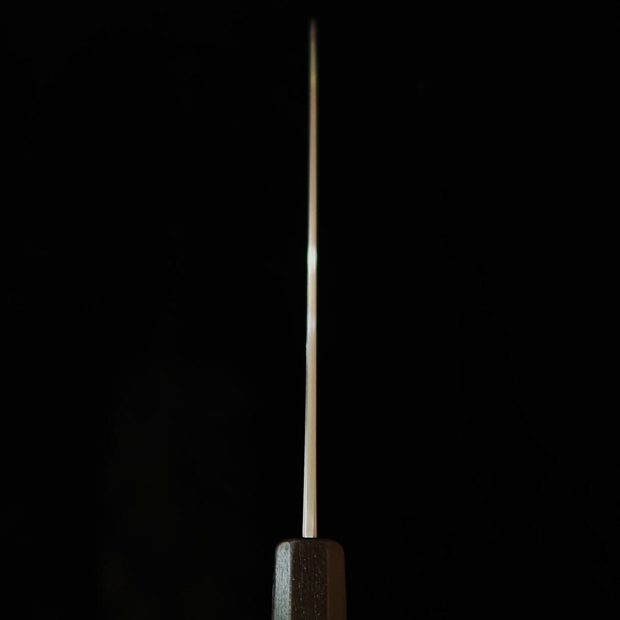 景清 KAGEKIYO 牛刀 銀紙三号 漆平目柄 （240mm）