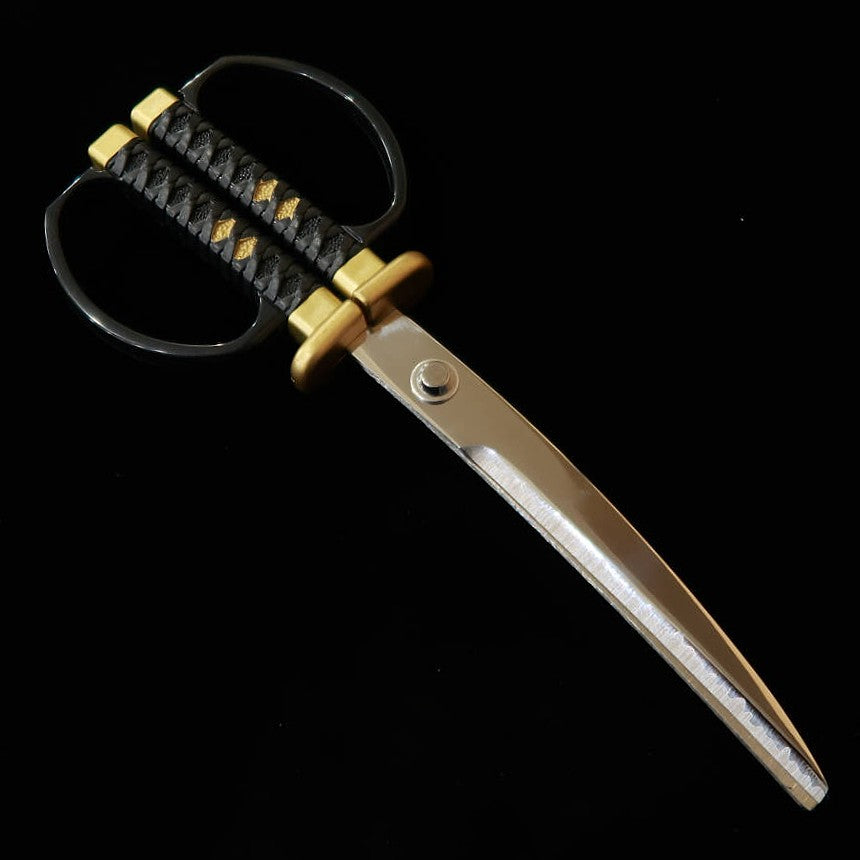 NIKKEN Hamono Tijeras katana con soporte Sanada Yukimura