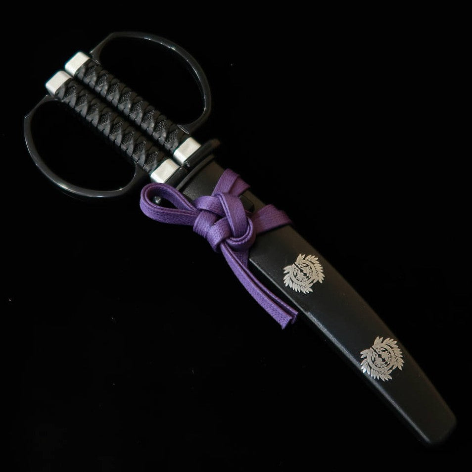 NIKKEN Hamono Tijeras katana con soporte Sanada Yukimura