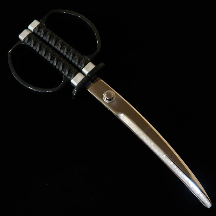 NIKKEN Hamono Tijeras katana con soporte Sanada Yukimura