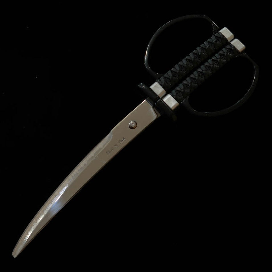 NIKKEN Hamono Tijeras katana con soporte Sanada Yukimura