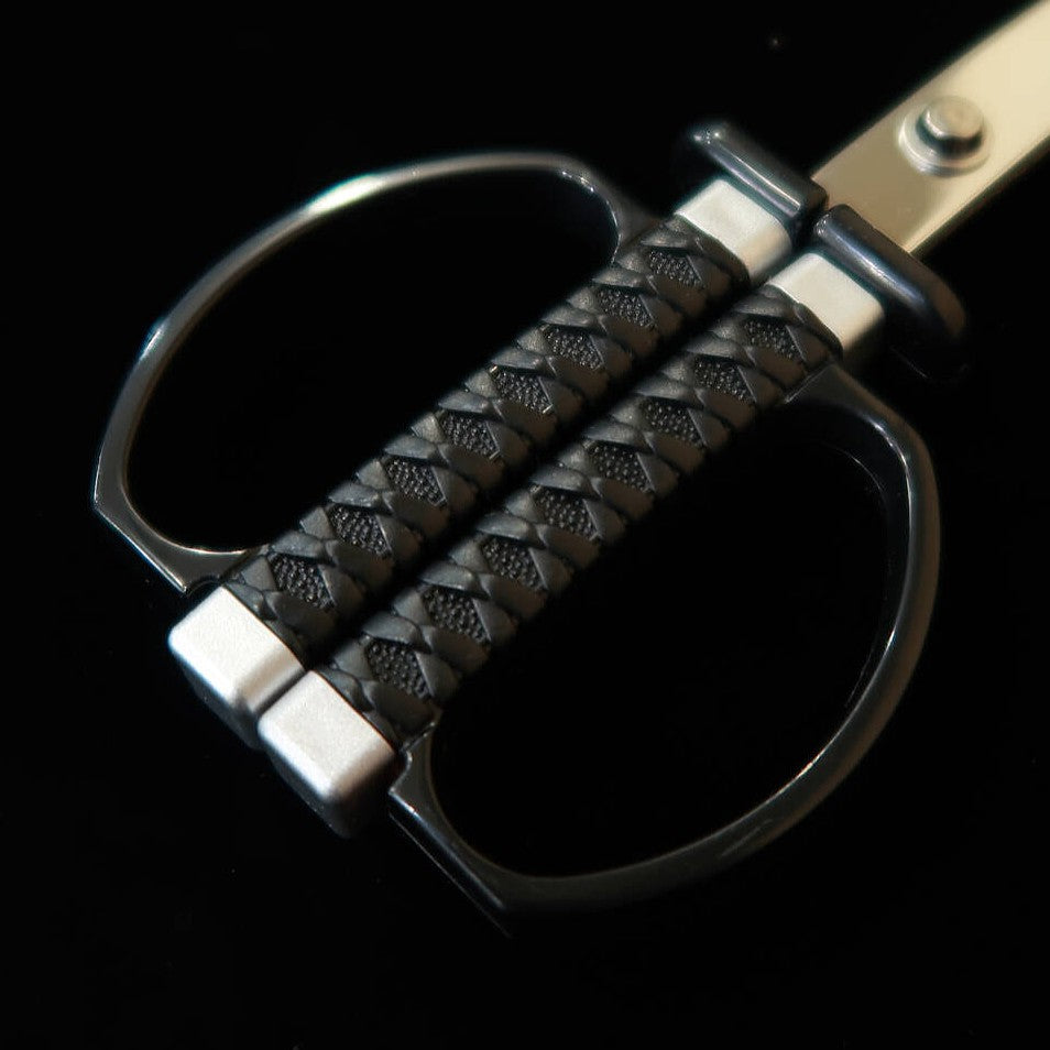 NIKKEN Hamono Tijeras katana con soporte Sanada Yukimura