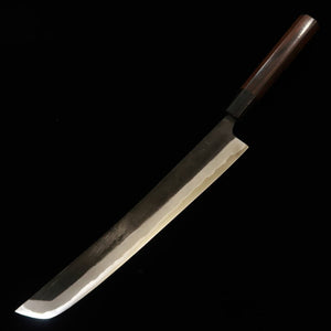MIURA by Shindo Sakimaru Sujihiki Aogami No. 2, Ebony Octagonal Handle (240-330mm)