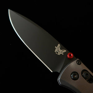 BENCHMADE 535BK-4 Bugout Folding Knife, M390 Blade with Aluminum Handle (82mm)