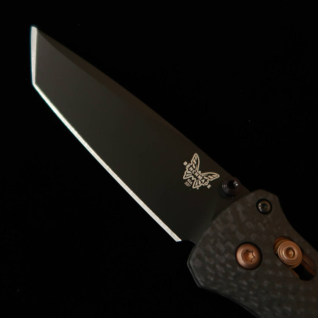 ベンチメイドBENCHMADE 537BK-10 ベイルアウト カーボンファイバー （86mm）