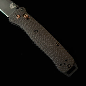 BENCHMADE 537BK-10 Bailout Folding Knife, CPM-M4 Steel with Carbon Fiber Handle (86mm)