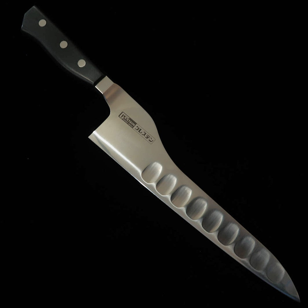 GLESTAIN Glestain, couteau de chef « Proti Knife », manche avec garde en bois stratifié, 021TUK (210 mm)
