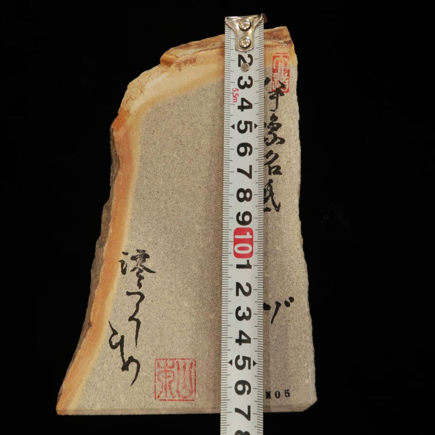 Mio Tsukushi Hime Piedra de afilar natural Iyo Meito NM05 Kokūzō 115×176×28mm