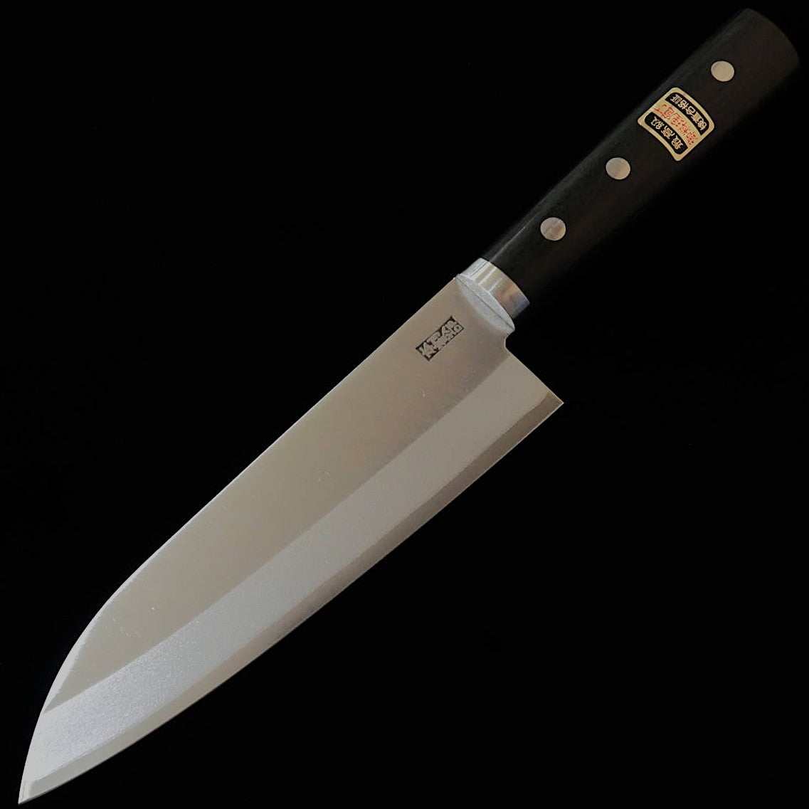 Miura MIURA Santoku Aço Carbono Laminado com Inox Cabo de Madeira Laminada Reforçada (160 mm)