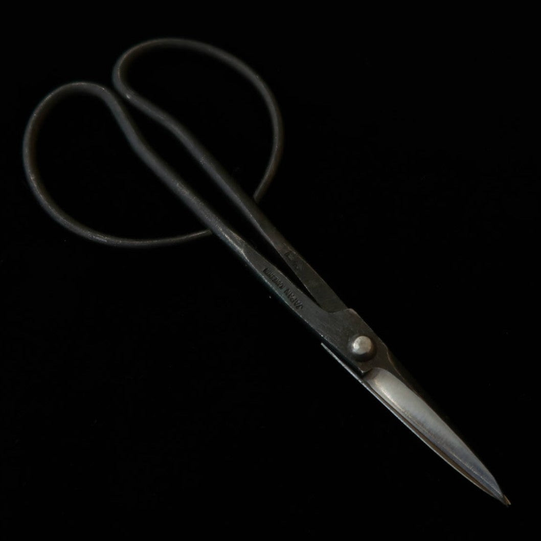 兼進 KANESHIN 盆栽用 芽切鋏 黒打 （170mm）No 33A