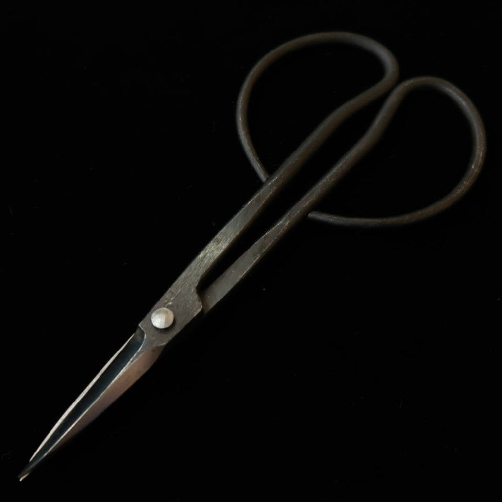 兼進 KANESHIN 盆栽用 芽切鋏 黒打 （170mm）No 33A