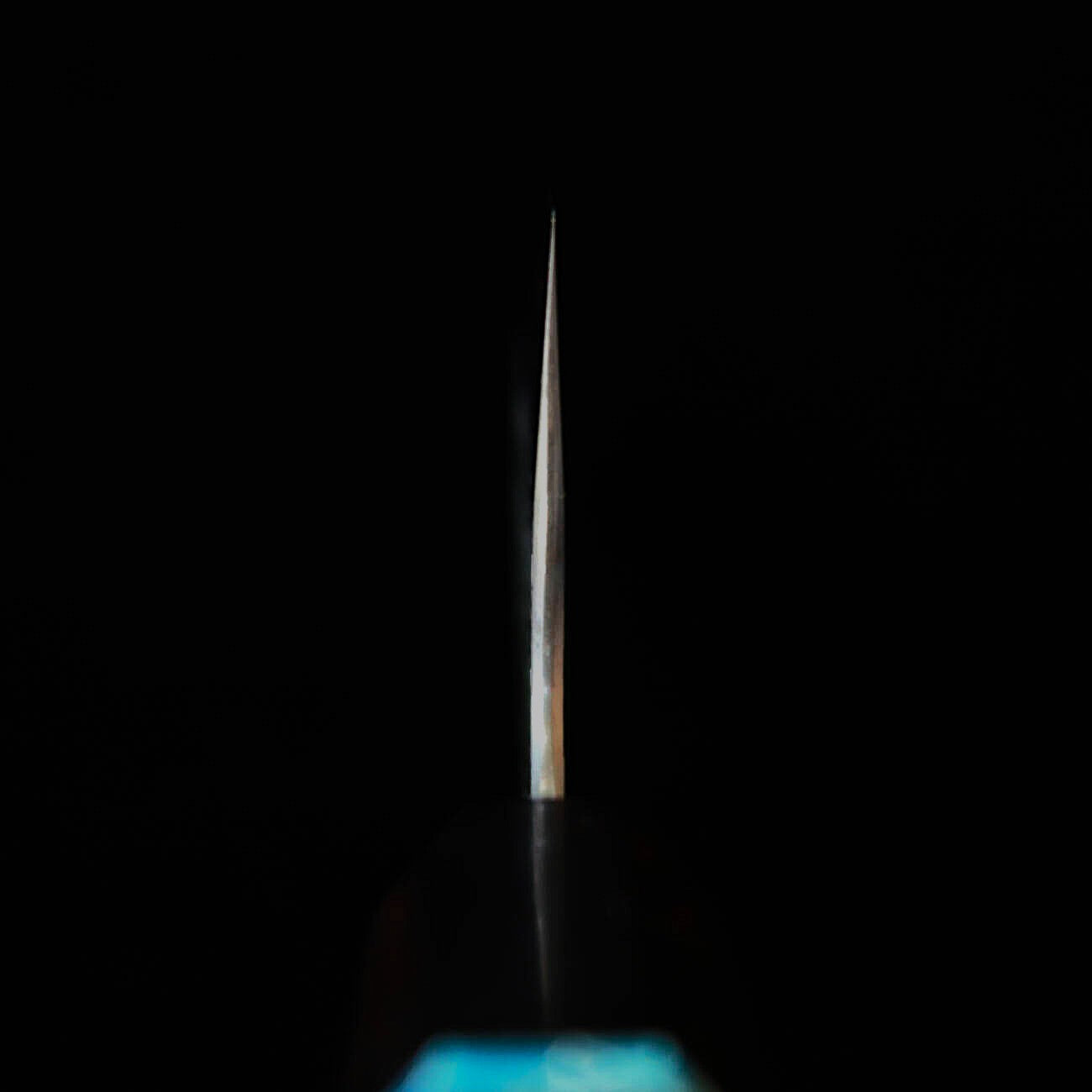 三浦MIURA 菜切 SG2 鎚目 黒檀ターコイズ八角柄（160mm）