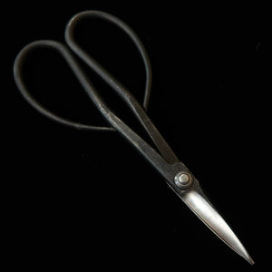 兼進 KANESHIN 盆栽用 さつき鋏 大 黒打 （190mm）No35