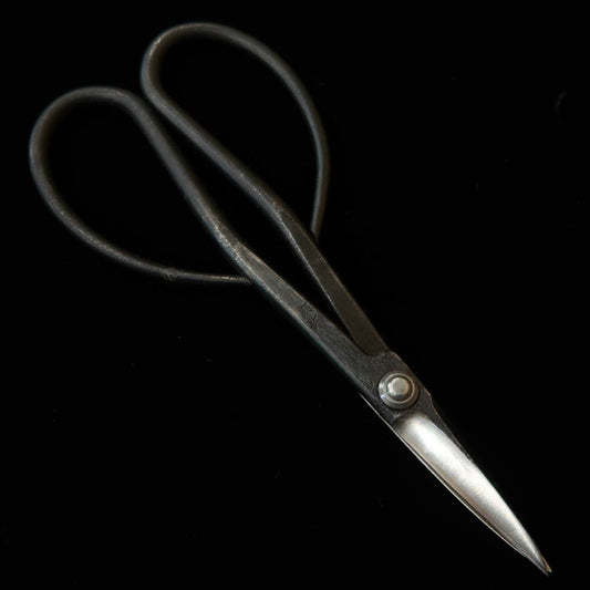 KANESHIN Bonsai Satsuki Shears Kurouchi, Large (190mm - No.35)