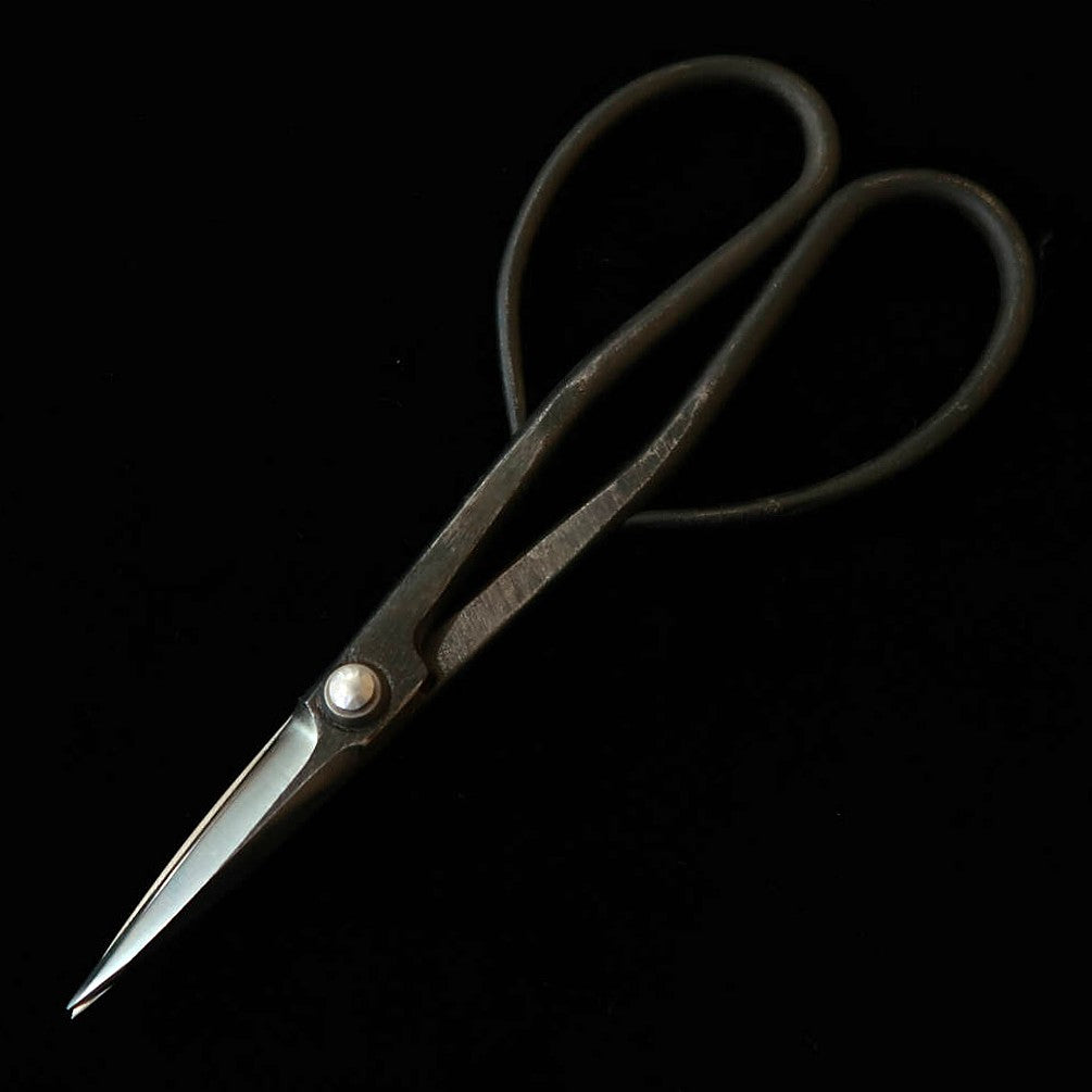 兼進 KANESHIN 盆栽用 さつき鋏 大 黒打 （190mm）No35