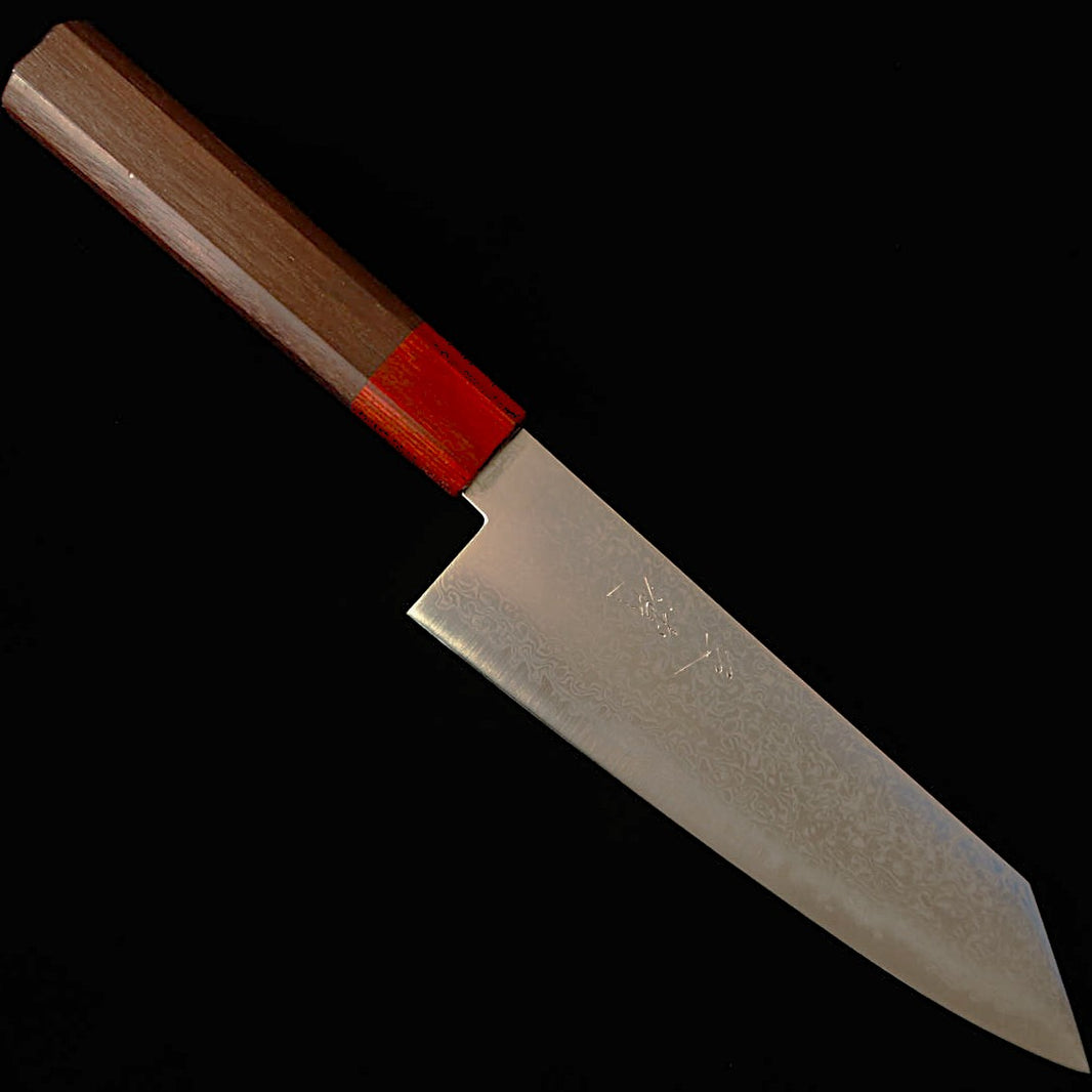 MIURA Bunka VG10, damas, manche en contreplaqué rouge et bois de violette (180 mm)