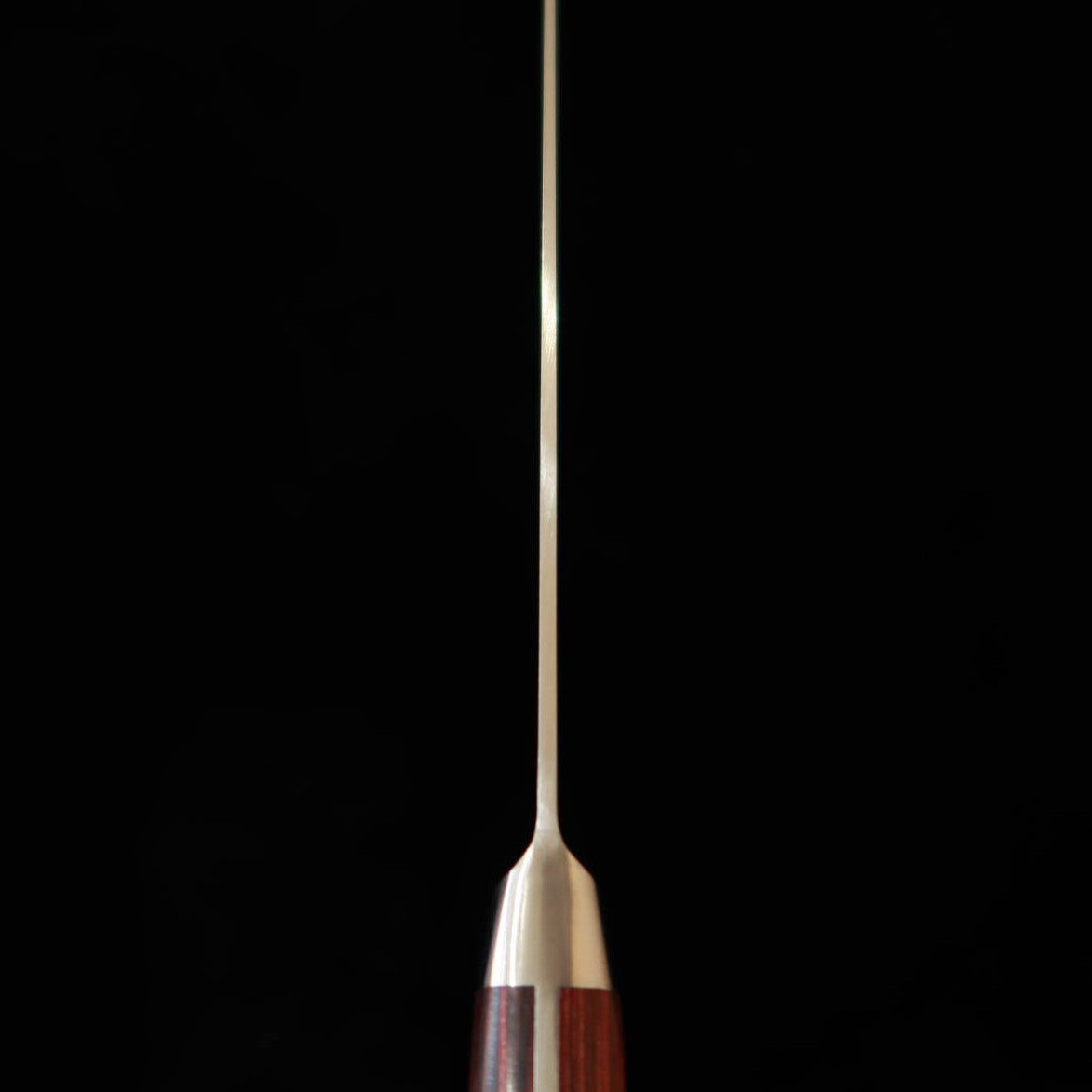 関 想磨 SEKI SOUMA 三徳 モリブデン鋼 赤合板柄 (180mm)
