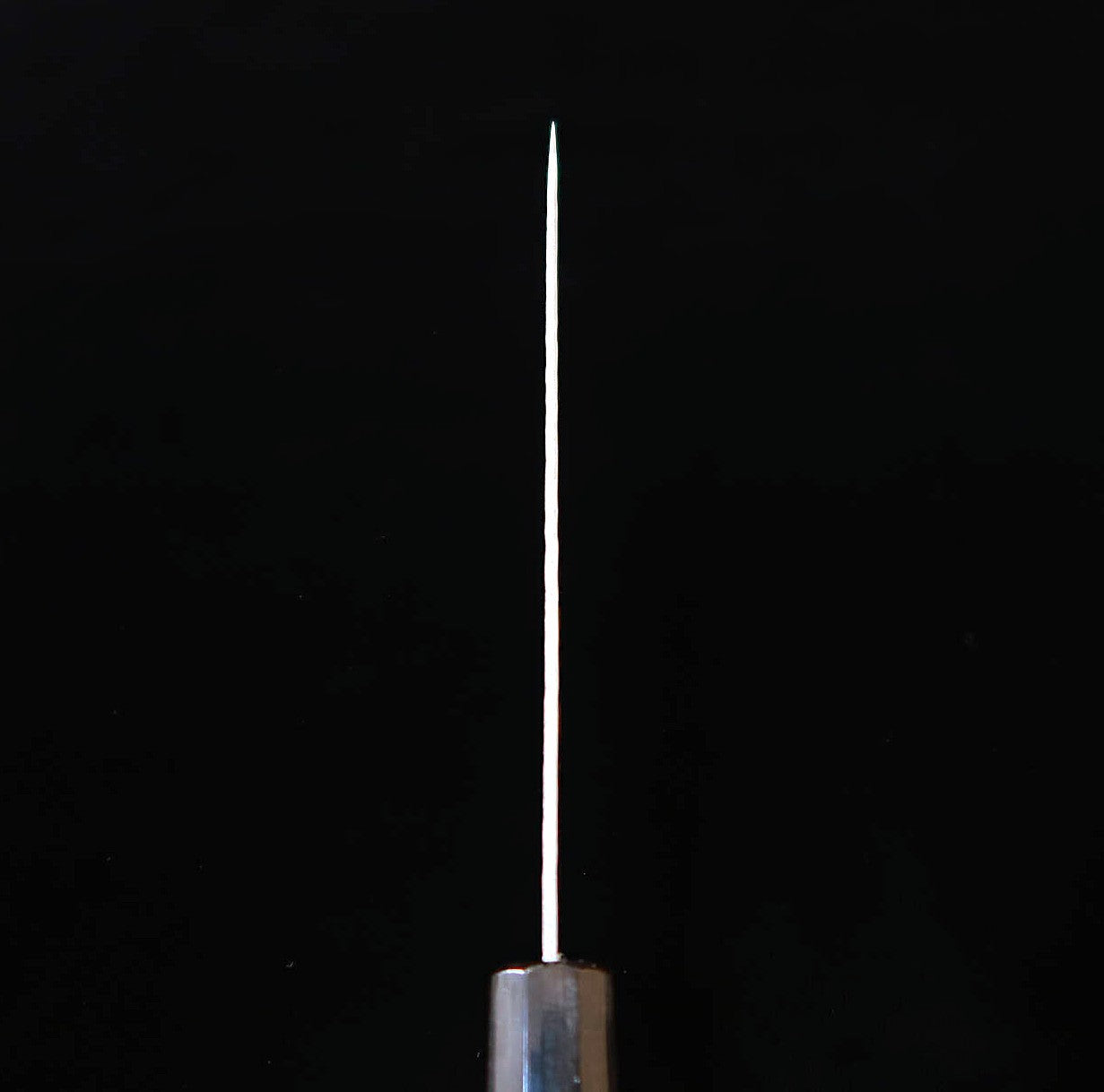 三浦MIURA ペティ 白紙一号 マット 鎚目 水牛朴八角柄（135mm）