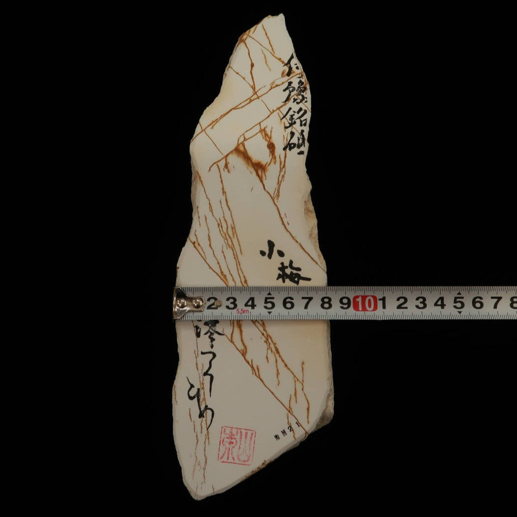 Miotsukushihime Natural Whetstone, Iyo Name NM21, Small Plum, 82 x 264 x 28mm