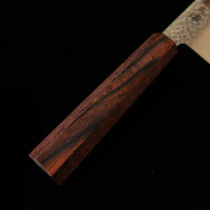 MIURA santoku AUS8 martelado cabo de mogno 180 mm