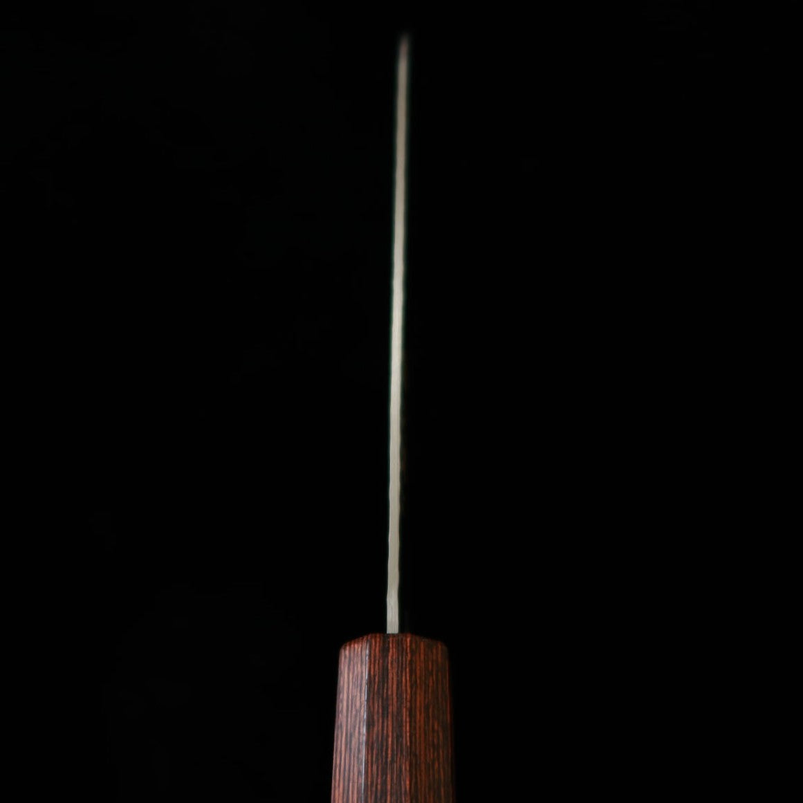 三浦  MIURA 三徳  AUS8  槌目  マホガニー柄　180mm