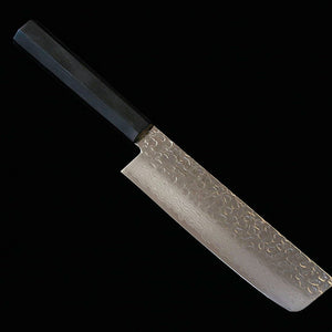 SUMIKAMA nakiri aço molibdênio damasco cabo de madeira laminada reforçada preta KURO KR-36017 (170 mm)