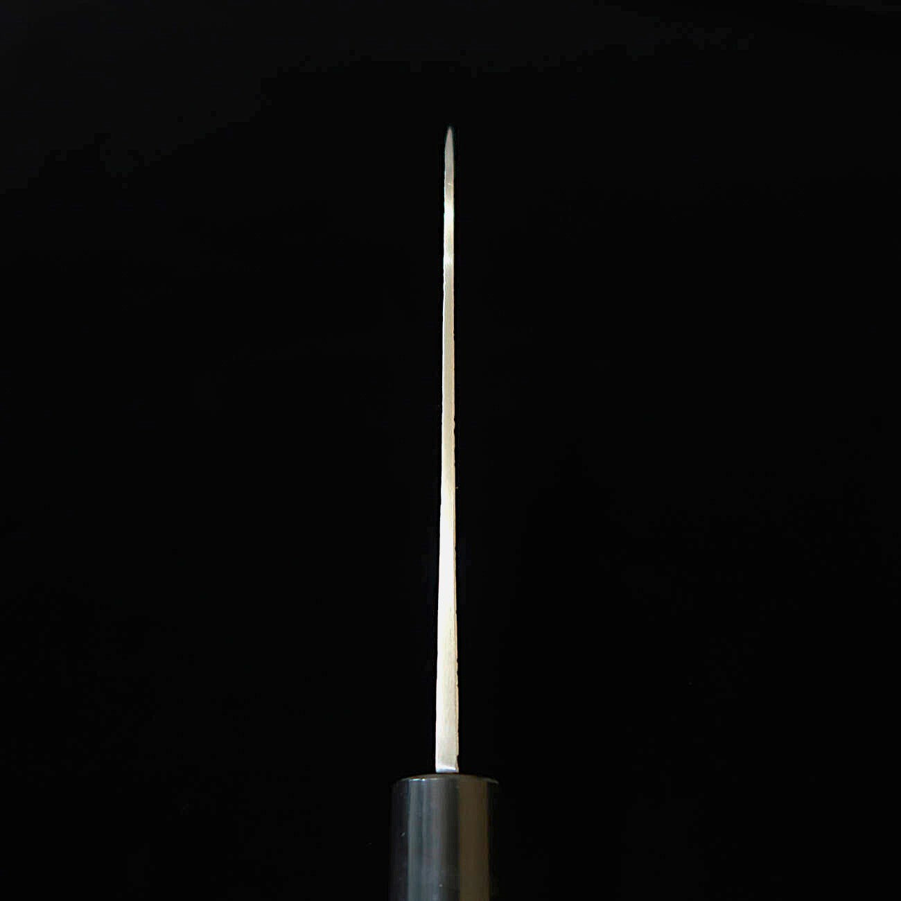 宮崎鍛冶屋  MIYAZAKI KAJIYA  青紙二号 多層軟鉄本割込 -椿- 牛刀 -栗型朴柄 (200mm)