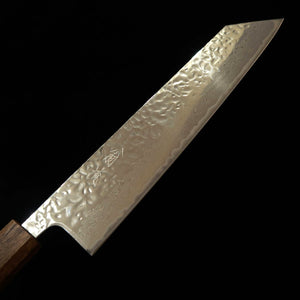 HADO Hado Okina-ryu AUS-10 Tsuchime espelhada Damasco cabo de carvalho preto K-tip Gyuto (240mm)